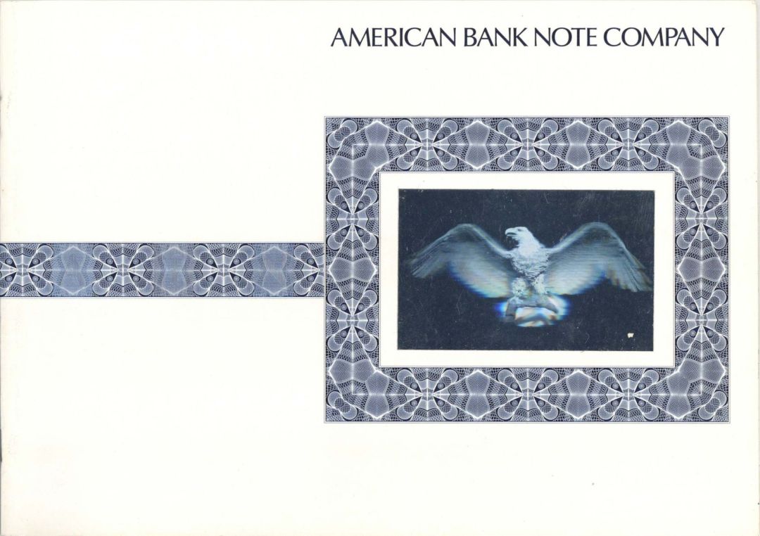 ABN Booklet - American Bank Note Company