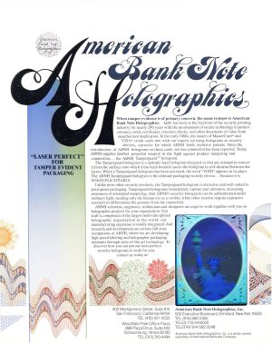 American Bank Note Holographics - Statue of Liberty Hologram