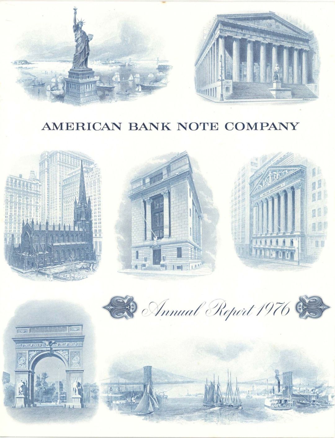 ABN Annual Report 1976 - American Bank Note Company