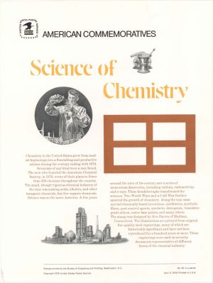 American Bank Note Company American Commemoratives for Science of Chemistry - 1976 dated