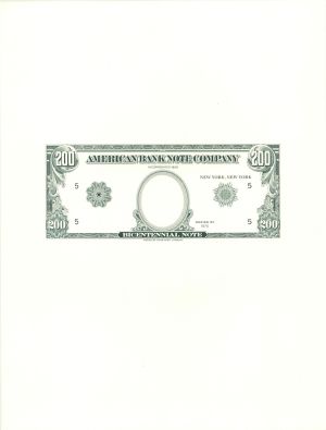 Empty Folder of American Bank Note Company Engravings - American Bank Note