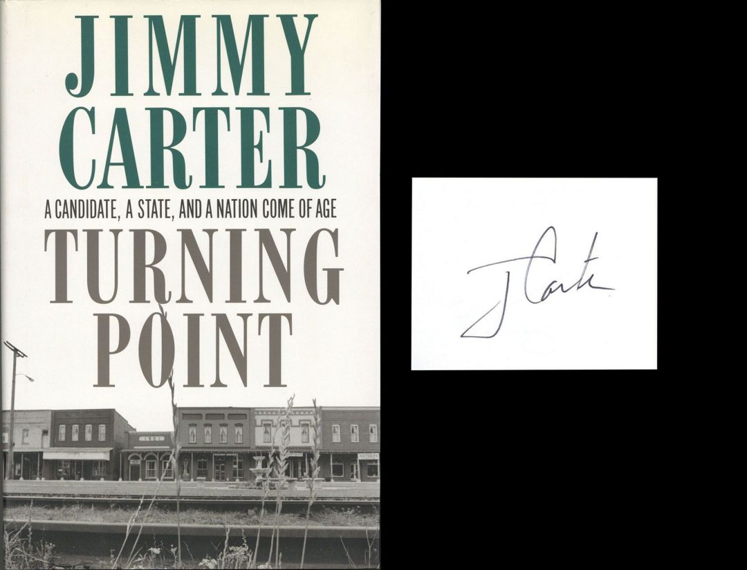 Jimmy Carter -Turning Point - Autographed Books