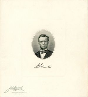 Lincoln Engraving