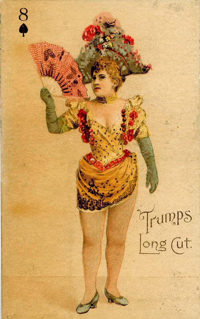 Trumps Long Cut Trade Card