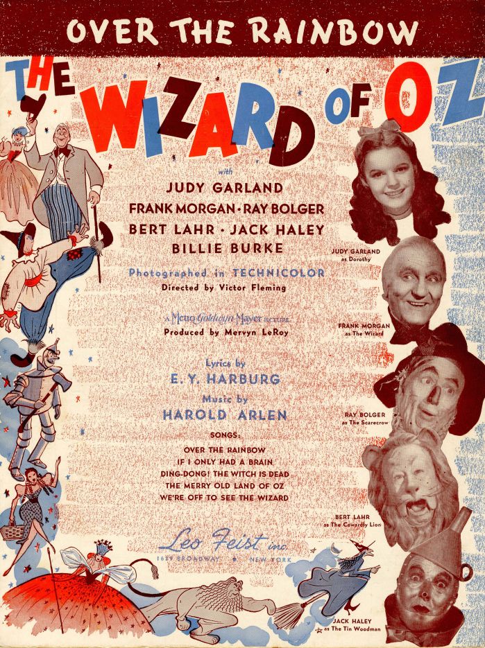 The Wizard of Oz Music Sheet