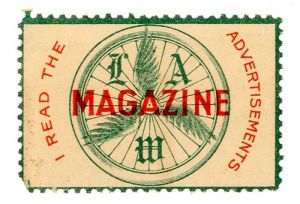 Stamp for League of American Wheelmen - Americana