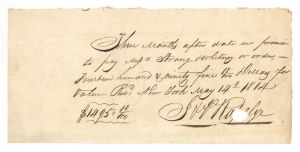 1814 Promissory Note - Americana