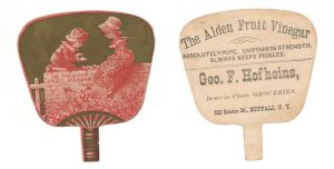 Alden Fruit Vinegar Advertising Card - Americana