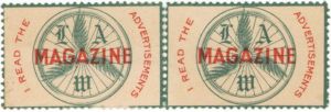 Pair of Stamps Advertising League of American Wheelmen - Americana