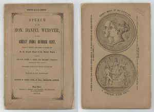 Speech of Daniel Webster - 1852 dated Americana