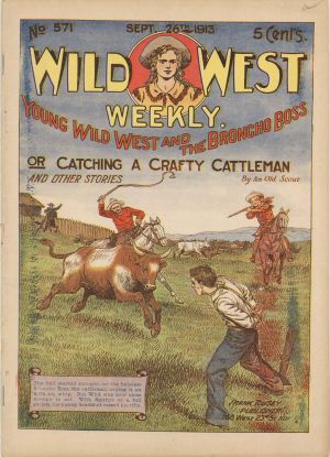  Wild West Weekly  -  1913 dated Americana