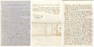 Codicil and Will of William Rogers - 1858-1861 dated Americana