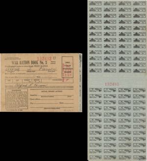 WWII Ration Stamps -  Americana