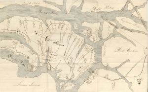 Map of South Carolina -  Americana