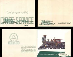 Cities Service Brochure - 1860's dated Americana