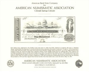 Souvenir Card # SO-34 - Americana
