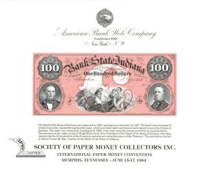Souvenir Card # SO-37 - Americana