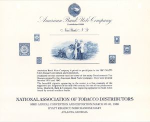 Souvenir Card # SO-42 - Americana