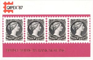 Souvenir Card # SO-48 - Americana