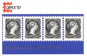 Souvenir Card # SO-49 - Americana
