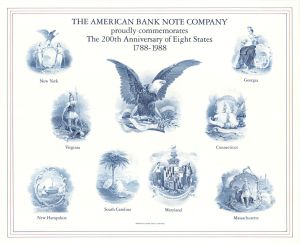 Souvenir Card # SO-59 - Americana