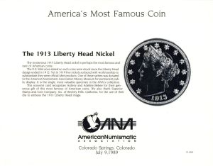 Souvenir Card # SO-64 - Americana