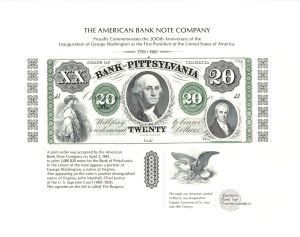 Souvenir Card # SO-65 - Americana
