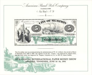 Souvenir Card # SO-74 - Americana