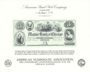 Souvenir Card # SO-76 - Americana