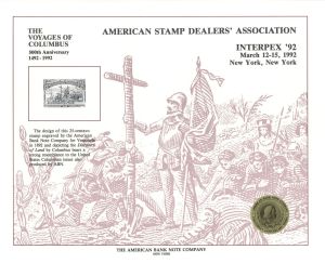 Souvenir Card # SO-87 - Americana