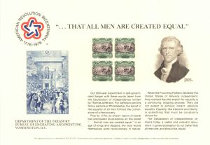 Souvenir Card # B-34 - Americana