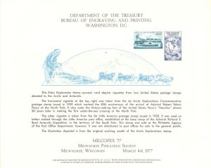Souvenir Card # B-39 - Americana