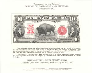 Souvenir Card # B-47 - Americana