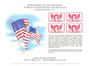 Souvenir Card # B-50 - Americana