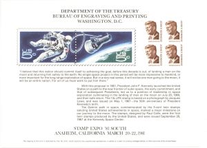 Souvenir Card # B-51 - Americana