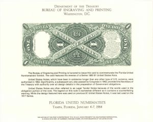 Souvenir Card # B-64 - Americana