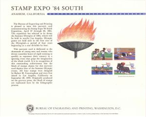 Souvenir Card # B-66 - Americana