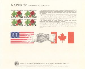 Souvenir Card # B-80 - Americana