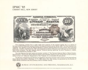 Souvenir Card # B-84 - Americana