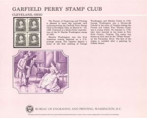 Souvenir Card # B-89 - Americana