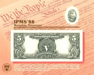 Souvenir Card # B-115 - Americana
