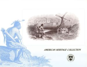 Souvenir Card # B-122 - Americana