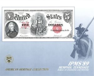 Souvenir Card # B-126 - Americana