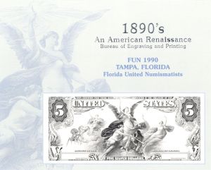 Souvenir Card # B-133 - Americana