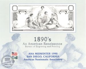 Souvenir Card # B-135 - Americana