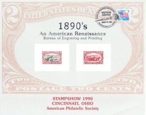 Souvenir Card # B-142 - Americana