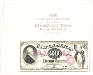 Souvenir Card # B-145 - Americana