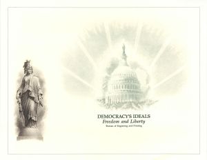 Souvenir Card # B-146 - Americana