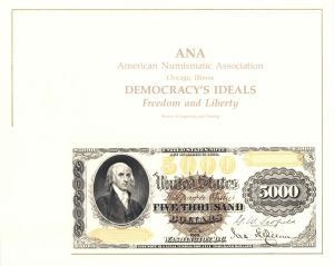 Souvenir Card # B-149 - Americana