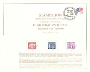 Souvenir Card # B-151 - Americana
